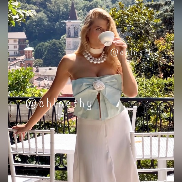 Zara DOUBLE PEARL NECKLACE - Picture 5 of 16